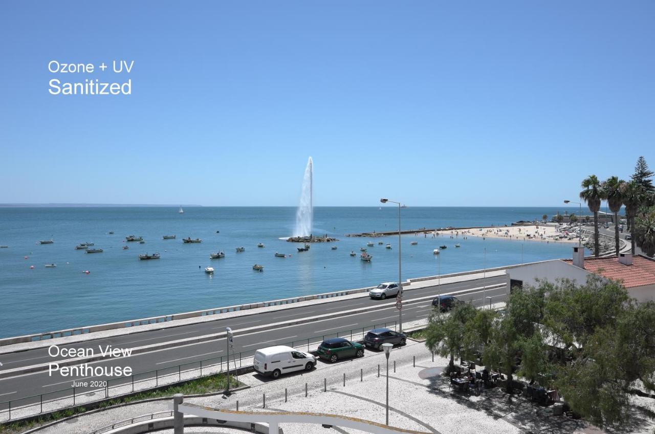Ocean View Penthouse Apartment Paco de Arcos Ngoại thất bức ảnh